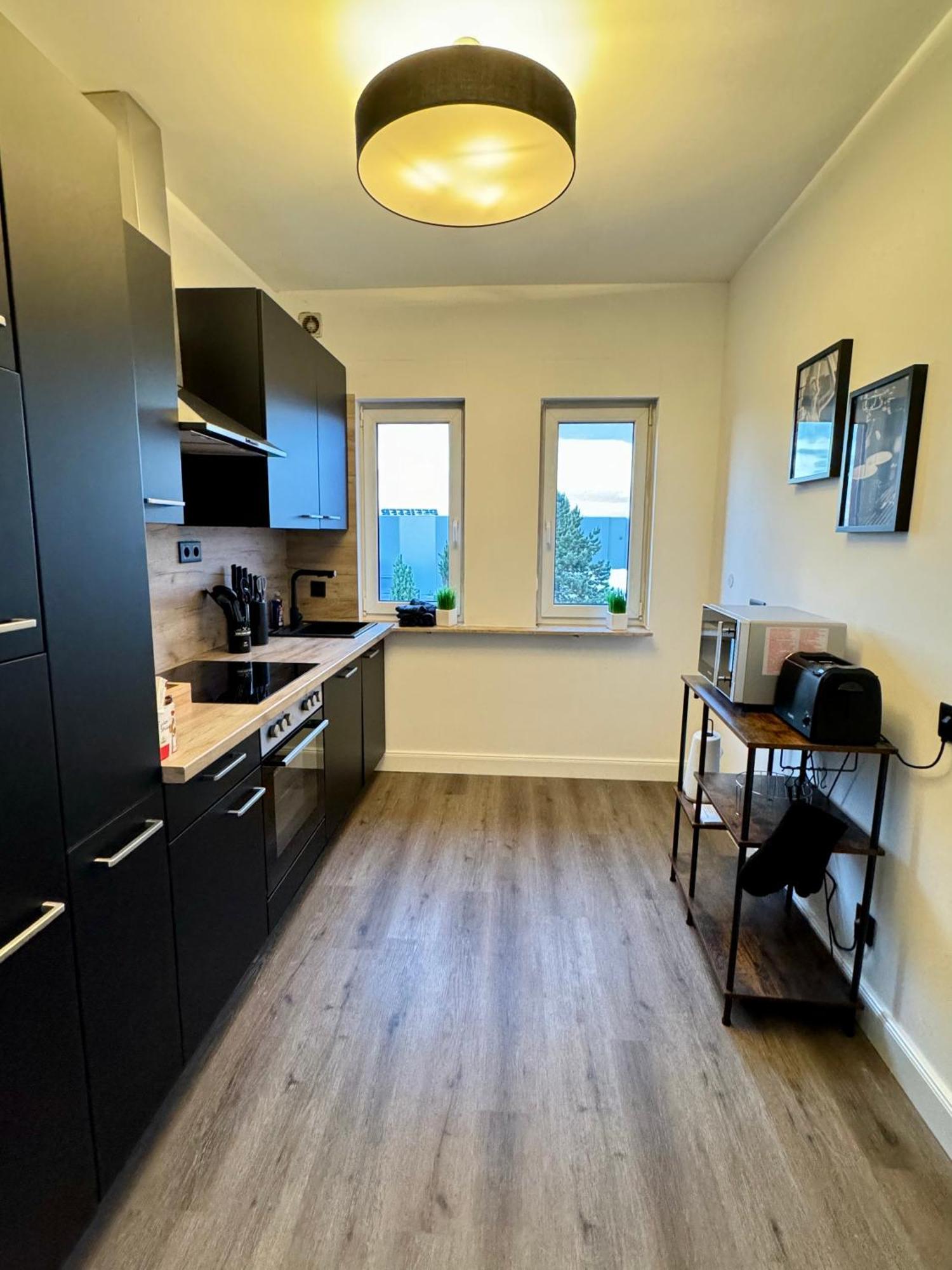 220 Qm Penthouse Wohnung Mit Fahrstuhl - Ohne Spa MHG Kültér fotó