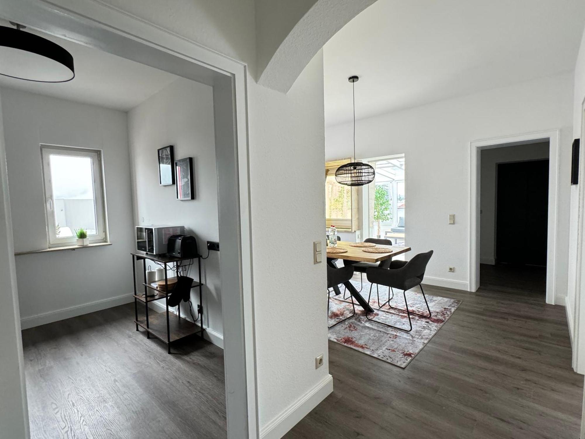 220 Qm Penthouse Wohnung Mit Fahrstuhl - Ohne Spa MHG Kültér fotó